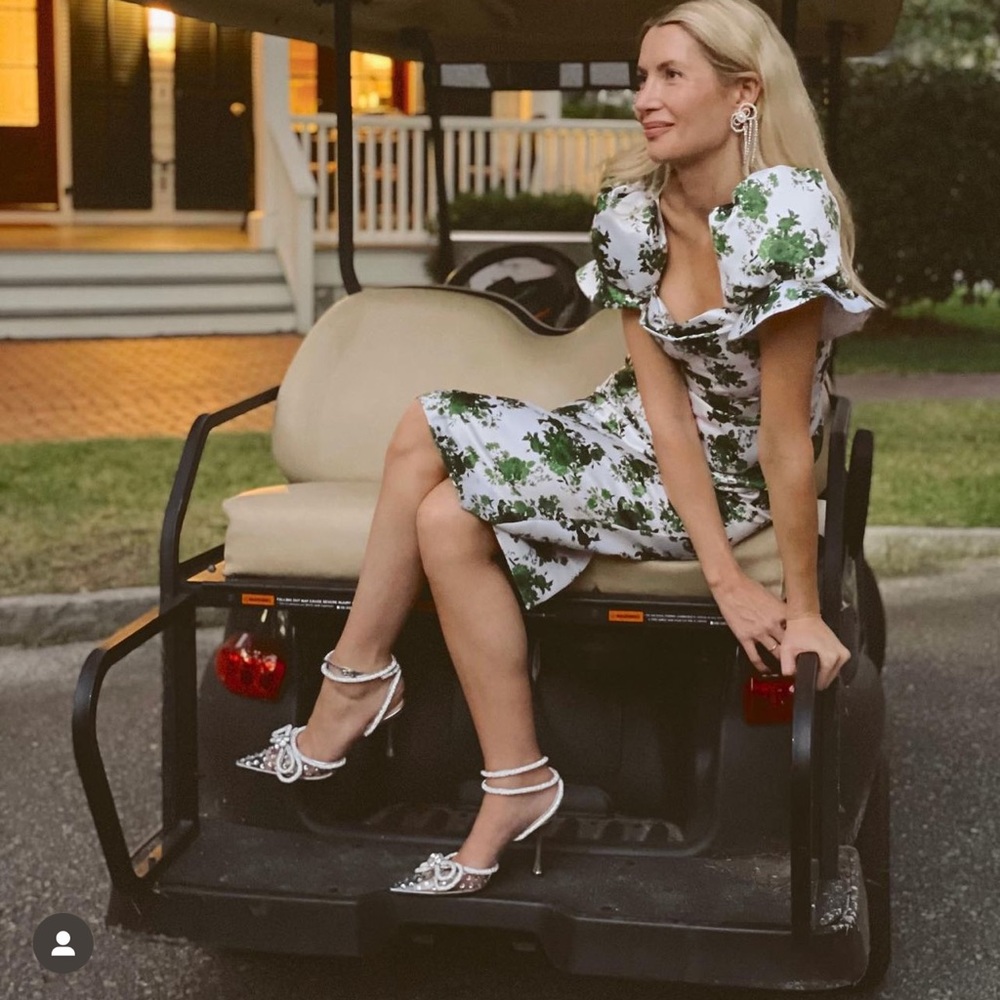 Damaris Bailey silk midi dress